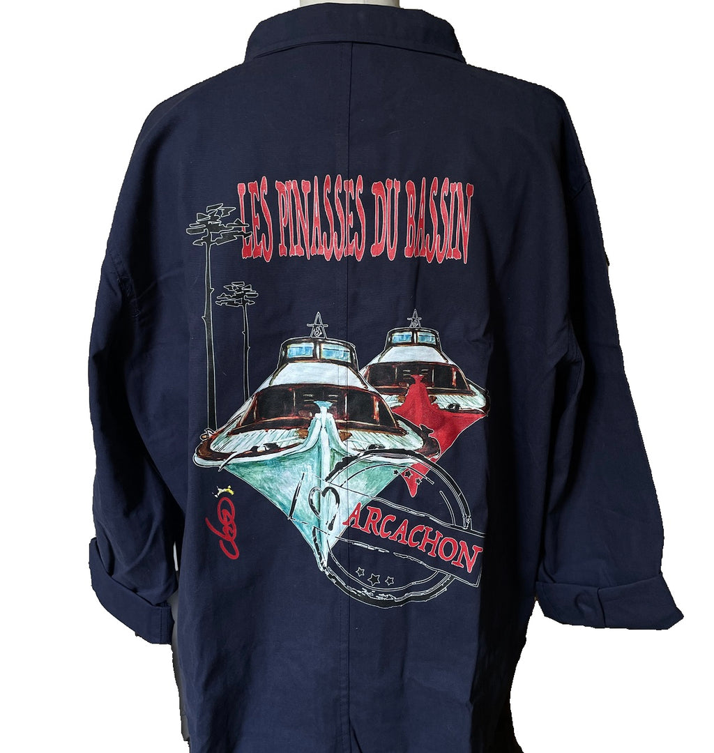Bleu de Chine pinasse Bassin d'Arcachon ODS collection premium