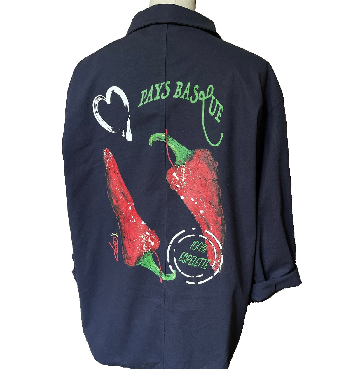 Bleu de Chine piment d'Espelette Pays Basque ODS collection premium