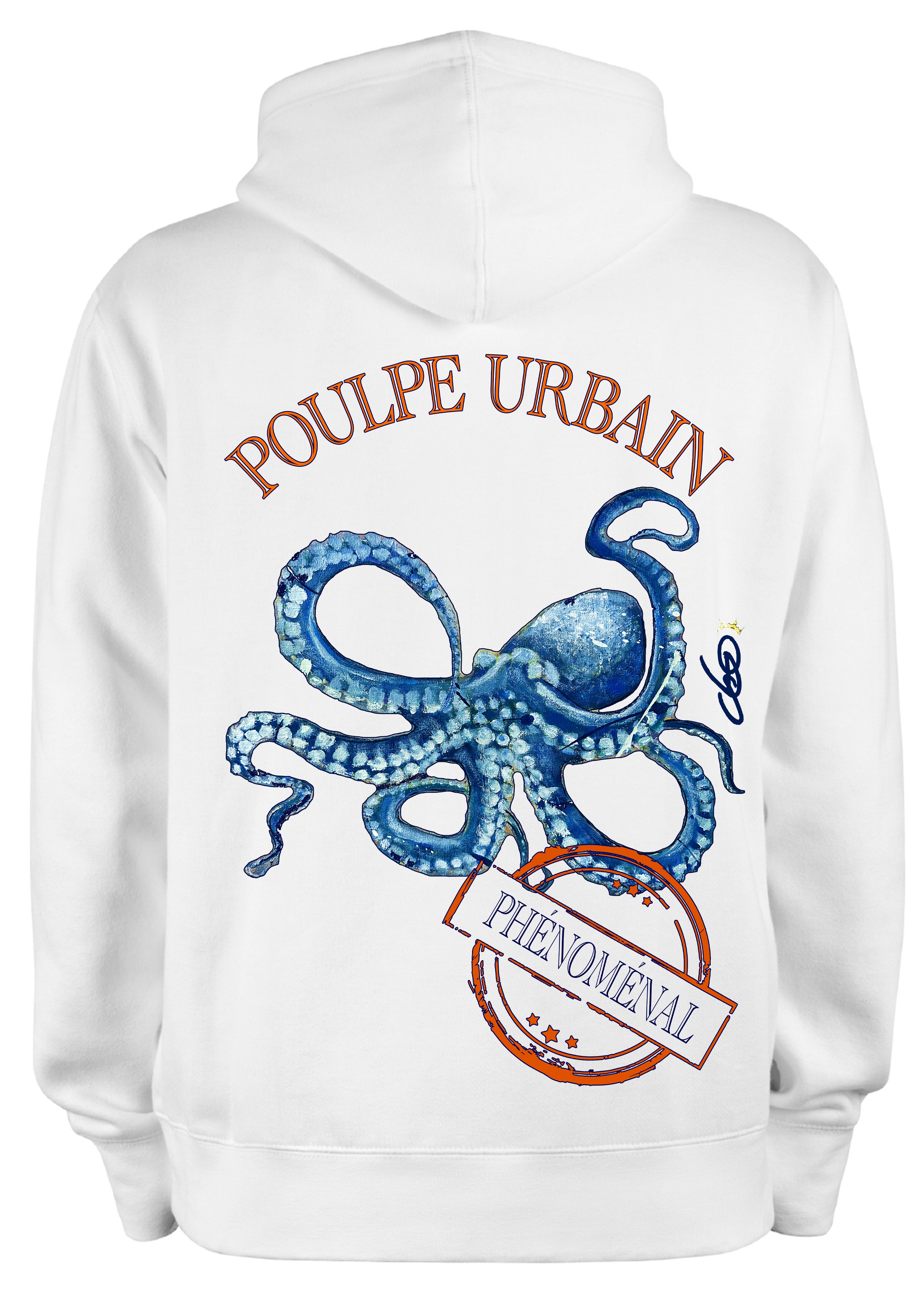 Sweat Poulpe Urbain ODS - Art urbain streetwear O.D.S collection création originale créateur style coton