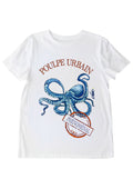 T-shirt Poulpe Urbain ODS - Vue portée - Mode streetwear coton création artistique moderne original