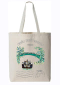 Tote bag Canal Saint-Martin Paris - Design original peint à la main par Ondine Devis Steinmetz - ODS