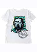 T-shirt Serge Gainsbourg Pauvres Cons - Portrait pop art premium créateur français ODS - Légende chanson française - Peinture originale imprimée sur textile
