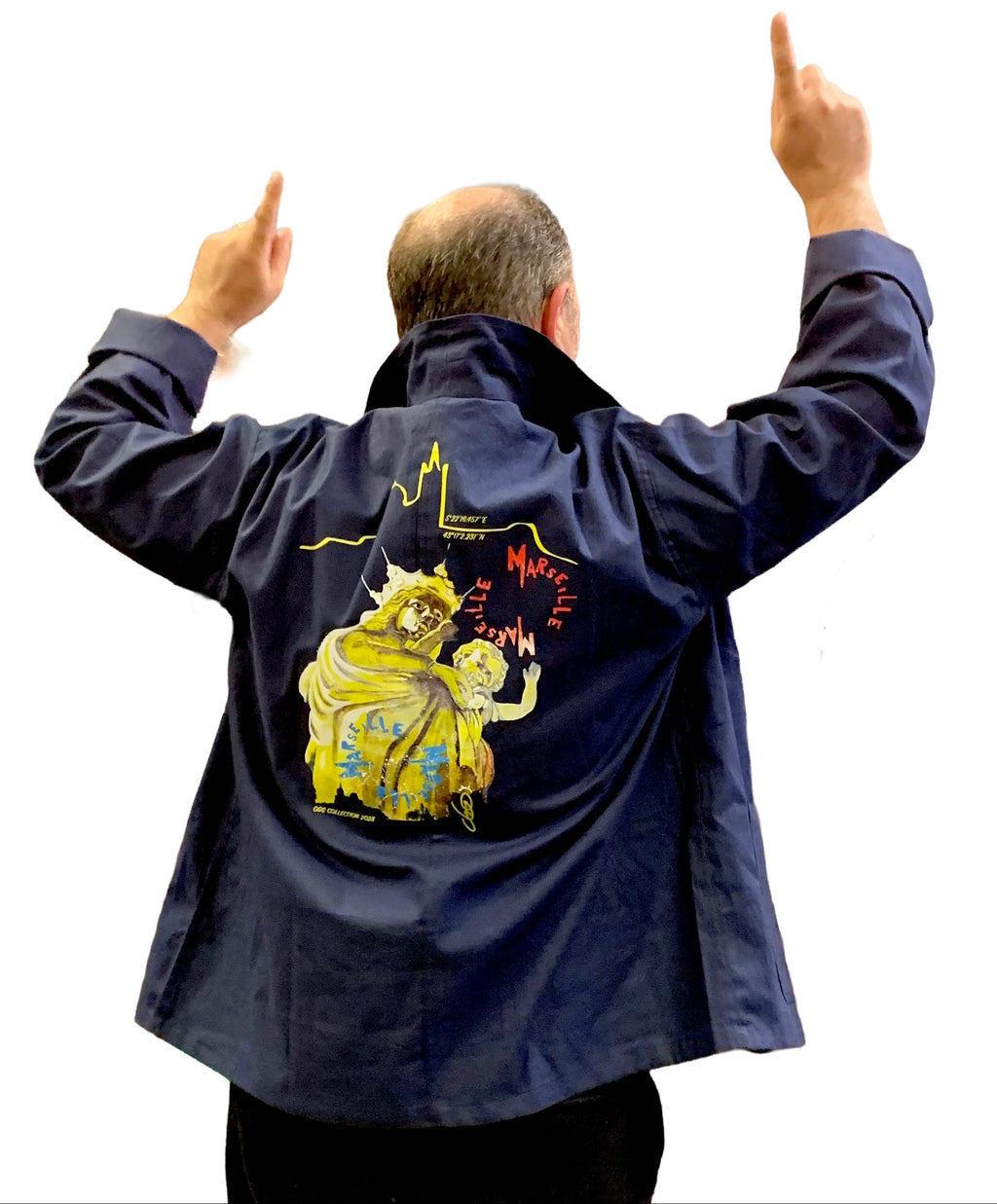 Bleu de Chine Bonne Mère Line Marseille ODS collection premium