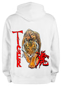 Sweat Tiger ODS O.D.S collection - Design artistique représentant un tigre majestueux, peinture originale d'Ondine imprimée sur textile premium
